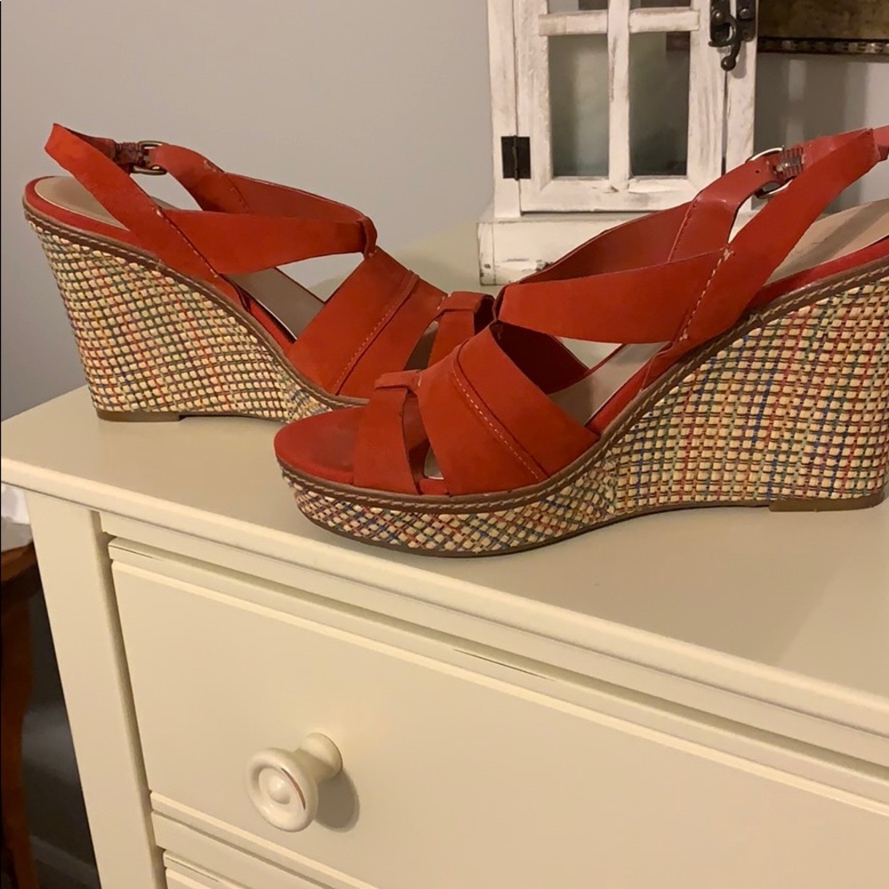 Anne Klein Wedge Sandals